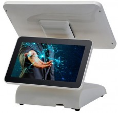 Máy POS HS-6500D Core i5 – 2 Màn Hình 15.6'' Cảm Ứng Đa Điểm, Windows 10